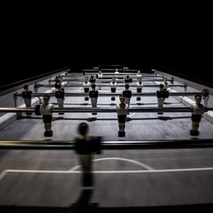 foosball playing surface